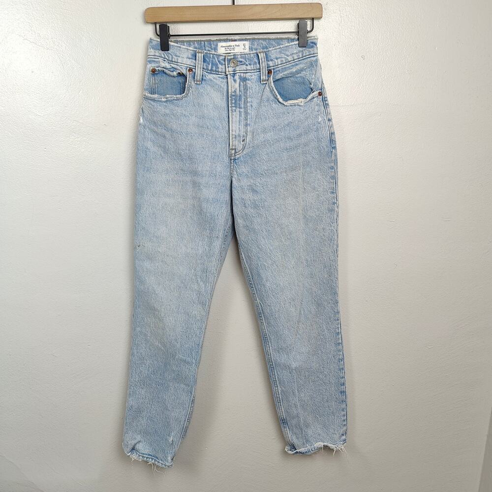 Abercrombie & Fitch Light Blue High Rise Women Jeans